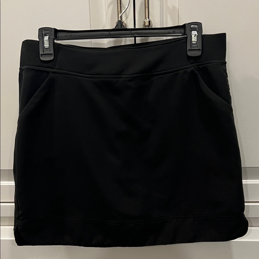 32 Degrees Black Performance Skort with Built-In Short